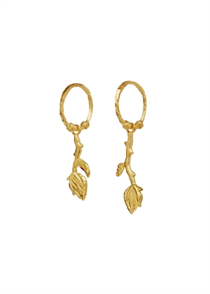 Rory earrings Forgyldt Maanesten 